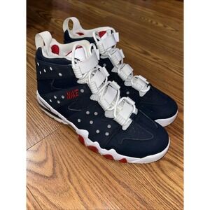 Nike Air Max 2 Cb 94 High Top Barkley blue white red size 11 D15160-400 EUC